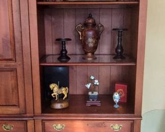 Pennsylvania House Solid Cherry Traditional Style Entertainment Center or Bookcase Unit third image