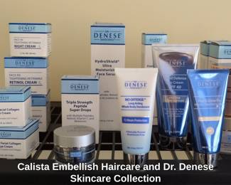 Calista Embellish Haircare and Dr. Denese Skincare Collection third image