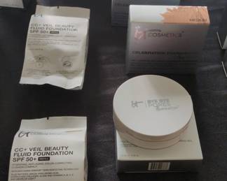 IT Cosmetics CC Veil Beauty Fluid Foundation SPF  Refill and IT Cosmetics Celebration Foundation