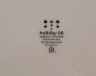 Target Holiday Snowfall Splendor Dinnerware Set fourth image