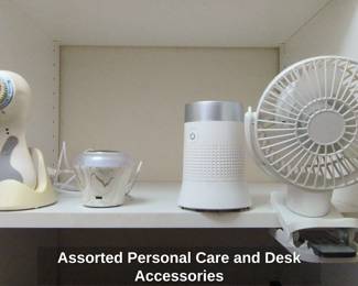 Assorted Personal Care and Desk Accessories