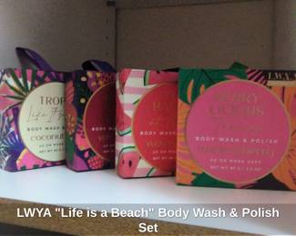 LWYA Life is a Beach Body Wash Polish Set