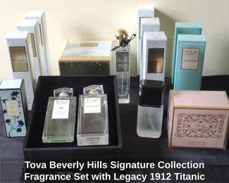 Tova Beverly Hills Signature Collection Fragrance Set with Legacy Titanic