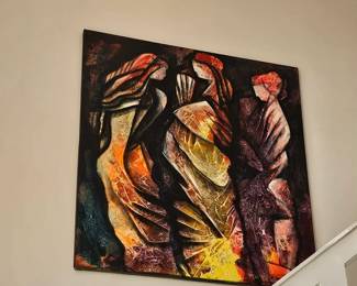 vanEeden #7  69"T x 62" W  Minimum Bid  $3000