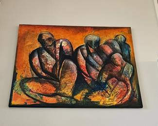 vanEeden#6  5' T x 6' W  Minimum Bid $2200