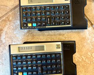 Vintage Hewlett Packard HP-12C Business Scientific Calculator (2)