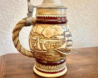 Avon 1977 Nautical beer stein handcrafted in Brazil.