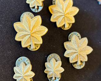 US Major Rank insignia pins