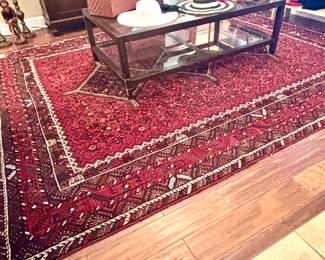 Shiraz 8 x 10 Goat Hair Rug from Kaskas Oriental Rug, Cert of Auth 