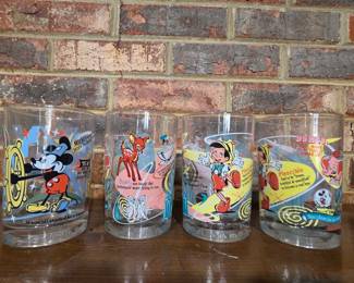 Vintage McDonald's Disney 100 Years of Magic Collectible Glasses