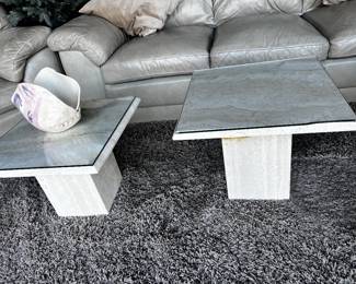 Travertine cofee tables