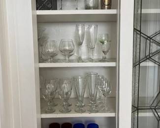 204 Vintage Glassware