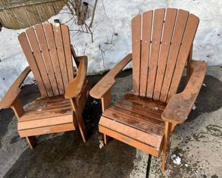 204 Poly Adirondack Chairs