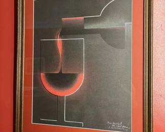 204 A.M. Cassandre Projet Pour Nicolas Advertising Print