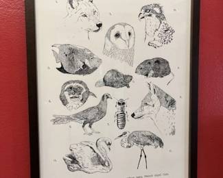 204 Mates For Life Art Print