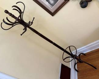 204 Vintage Bentwood Hall Tree Coat Rack