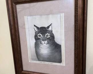 204 The Favorite Cat Print