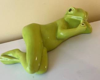 204 Sexy Glaze Pottery Frog
