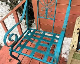 204 Wrought Iron Armchair