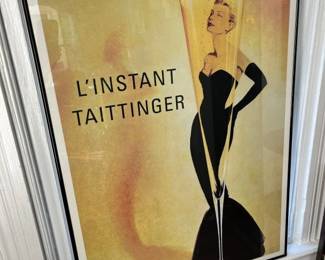 204 LInstant Taittinger Art Poster