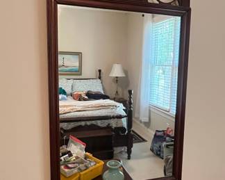 Mahogany Wall Mirror