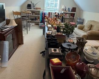 Assorted Decorative Boxes and Tableware