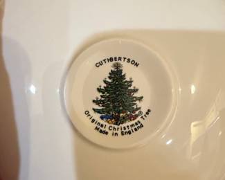 Cuthbertson "Original Christmas Tree" Plate
