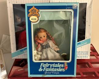 Heidi Fairytales & Fantasies Bookshelf Collectibles Doll