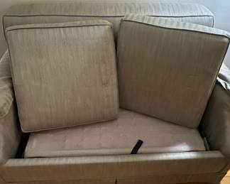 Transitional Style Loveseat Sofa