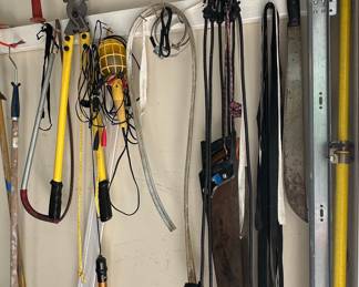 Assorted Garage Tools and Equipment