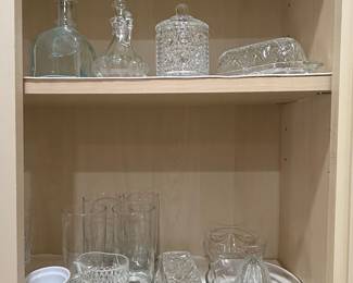 Assorted Vintage Glassware Set