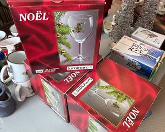 Luminarc Noel Collection Goblets
