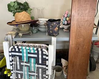 Vintage Decorative Vase with Floral Motif