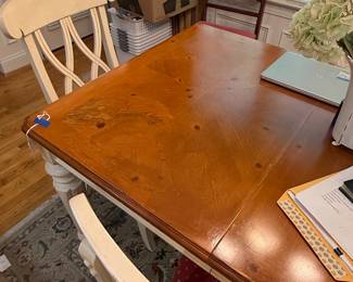 Farmhouse Dining Table with Chairs