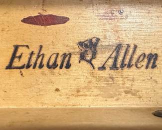 Vintage Ethan Allen Early American Maple and Birch Student Desk