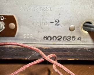 Westinghouse H-104 Cathedral Radio