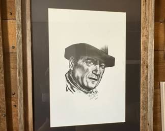 Greg Colvin "The Duke" John Wayne Lithograph (81/500)