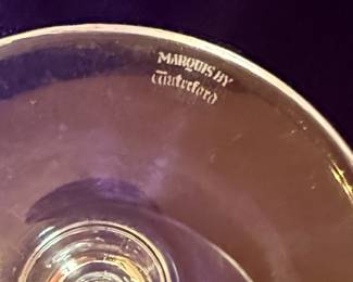 Marquis by Waterford "Gallagher" Crystal Martini Glasses (Set of 2)