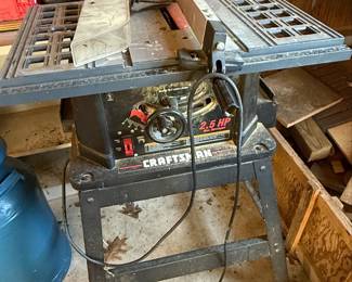 Craftsman 10" Direct Drive Table Saw 2.5 HP