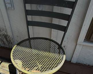 Vintage Woodard Wrought Iron Patio and Garden Furniture