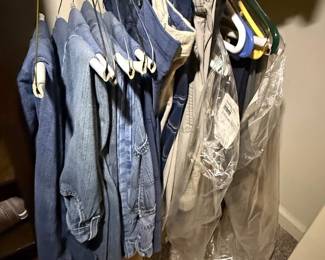 Assorted Women's and Men's Casual Clothing