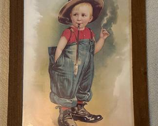 The Naughty Boy Chromolithograph Print