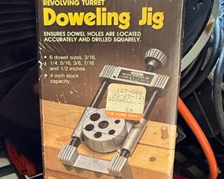 General Doweling Jig, Kobalt Bottle Jack, Craftsman Variable Speed Staple Gun, Black & Decker Router
