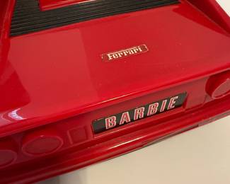 1986 Mattel Barbie Ferrari 308 GTS Convertible Toy Car