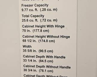 Maytag 25.6 Cu. Ft. Side-By-Side Refrigerator