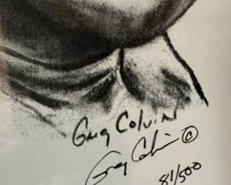 Greg Colvin "The Duke" John Wayne Lithograph (81/500)