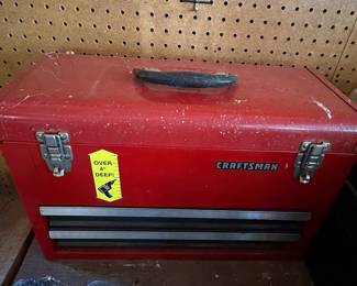 Craftsman Red Metal 3-Drawer Toolbox