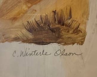 Watercolor Landscape Paintings by Charlene Winterle Olson