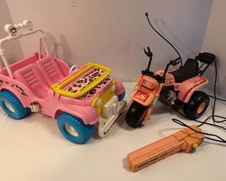 Barbie Wet 'n Wild Beach Buggy RC Jeep and ATV