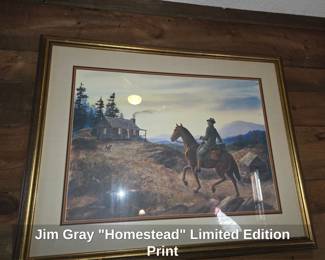 Jim Gray Homestead Limited Edition Print